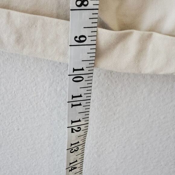 Loft Womens Chino Bermuda Shorts Beige Casual Everyday Mid Length Size 4 New - Picture 6 of 8